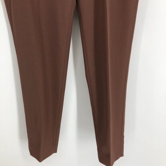 COS light mauve straight leg tapered  dress pants / slacks / trousers size 34R - Picture 4 of 16